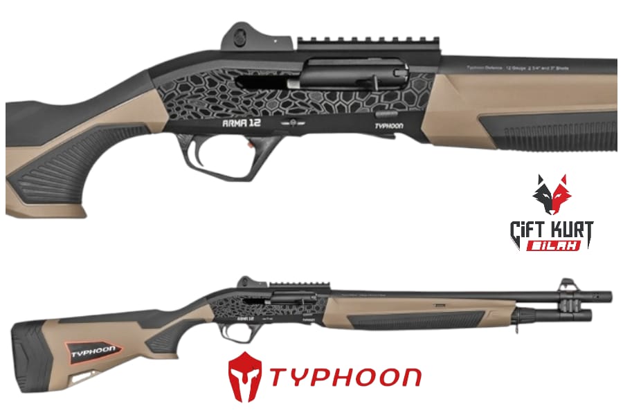 Typhoon Arma 12 Tan Otomatik Yivsiz Av Tüfeği